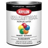 Krylon COLORmaxx Gloss White Acrylic Latex Brush On Paint 32