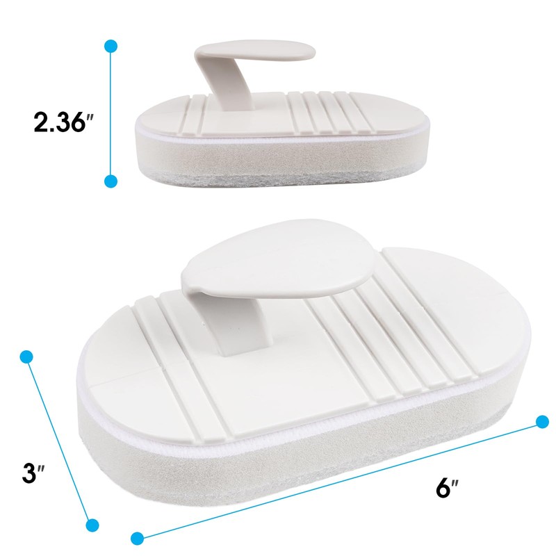 Hot Tub & Spa Scrub Pad – Flexible Handheld Non-Scratch