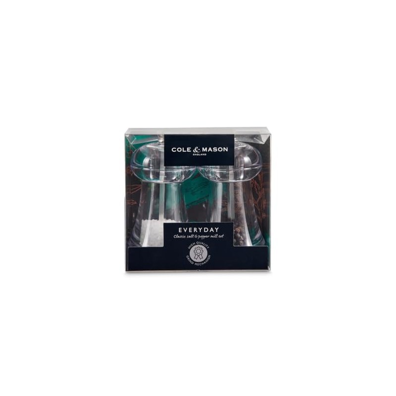 Cole & Mason Everyday Gift Set Salt and Pepper Grinders,