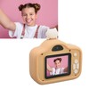 Kids Digital Camera Khaki 40MP HD Dual Camera Children's Cartoon