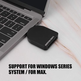 XQD Card Reader Adapter, USB 3.0 Professional XQD Card Reader Hub Quickly Transfer Tool, Compatible with Nikon D4, D5, D500 /XQD Interface Camera Type, etc