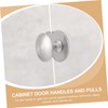 LALAFINA 2pcs Glass Door Handles Durable Pull Clamp for Showcase