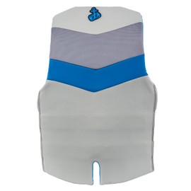 Jetpilot Fleet Neoprene Dual Coast Guard Approved Life Jacket PFD (Silver, 2X/3X)