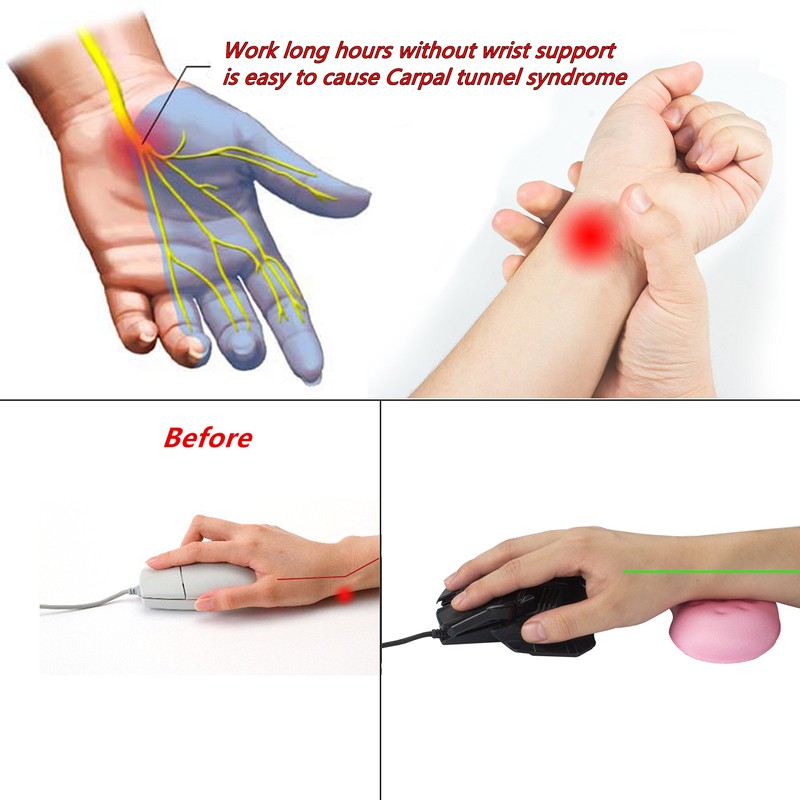 BRILA Wrist Rest - Ergonomic Memory Foam Wrist Support for