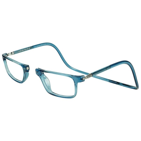 Clic Magnetic Reading Glasses, Computer Readers, Replaceable Lens, Adjustable Temples,