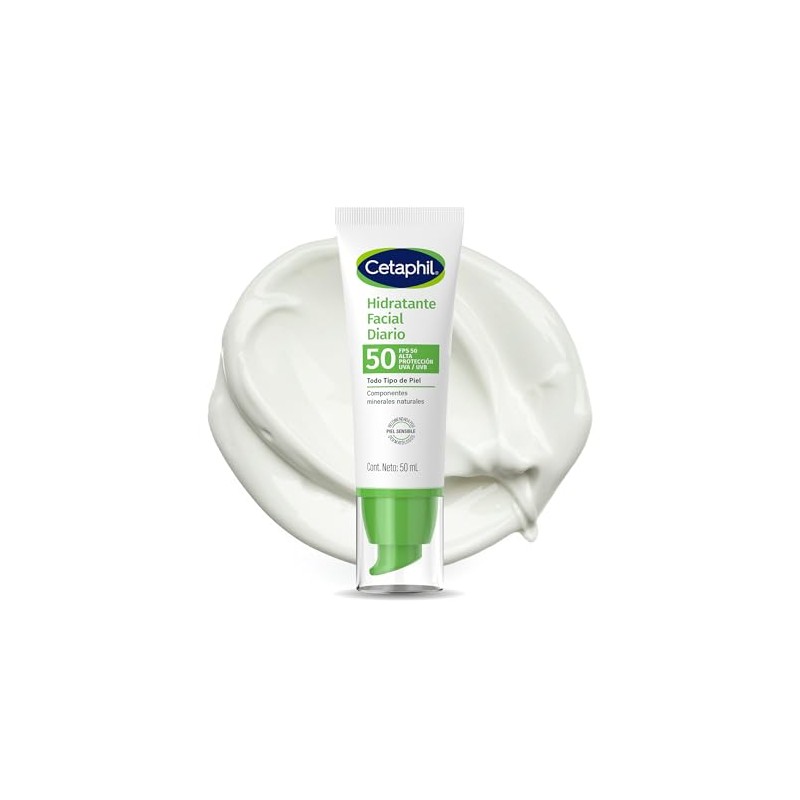 Cetaphil Hidratante Facial Diario Fps Piel Sensible Mixta Grasa Hidrata