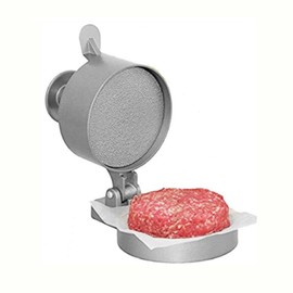UNI-RHYTHM Professional Hamburger Press Patty Maker,Burger Press adjustable,from 1/4Lb to 3/4Lb, easy removal, single, Non-stick heavy-duty cast aluminum, for Grilling and Cooking