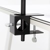 RTNLIT Deck Torch Clamp Bracket for Outdoor Mounting Poles on
