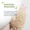 Niyok® Massagehandschuh aus Sisal • Sanfte Reinigung & Massage für
