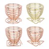 Nicear 4Pcs Beauty Sponge Blender Stand Makeup Puff Sponge Stand