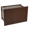 WEVOIRD Handcrafted Extra Large Wooden Funeral Cremation Urn Box for