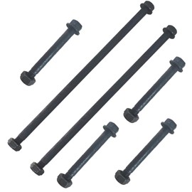 BIGLKNM Upper & Lower A Arm Bolts Nuts Compatible for Banshee 350 YFZ350 Raptor 125 250 700 YFM125 YFM250 YFM700 YFZ450