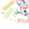 370Pcs Message Capsules Deliver Message Cute Patterns Cute Love Capsules