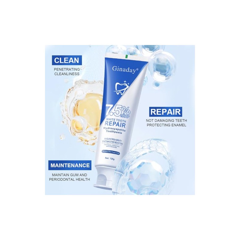 Hydroxyapatite Toothpastes, Effectively to Mineralizing Cleaning Remineralizing Gum Hydroxyapatite Toothpastes.