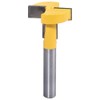 Bestgle 1/4" T-Slot and T-Track Router Bit, Keyhole Router Bit