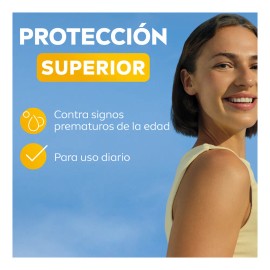 Protector Solar Facial NIVEA SUN Control Brillo, Efecto Matificante Instantneo FPS 50 50ml