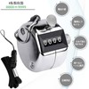 YMJOGGUE Metal Counter Hand Held Counter with Hook and Ring