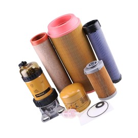 Seapple Filter Kit 3776969 Compatible with CAT 304E2 CR 305E2 305.5E2 CR Mini Excavator 1G7206 3635819 1449962 4152592 4152593