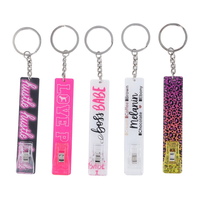 5pcs Card Grabber Multipurpose Acrylic Lightweight Long Nail Card Puller