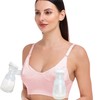 GXXGE Nursing Bra Support Pumping Bra Hands Free All in