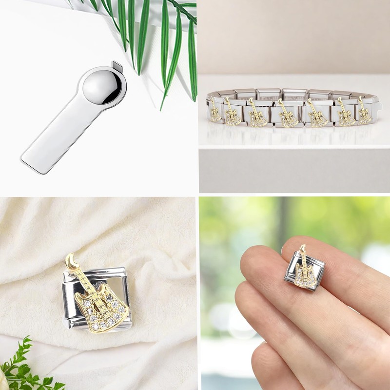 Nomination Compatible Charms for Bracelets, Stainless Steel