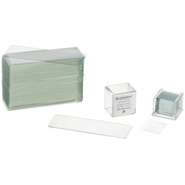 Bresser 5916000 microscope accessories slides (50 pcs) and cover glasses (100 pcs)