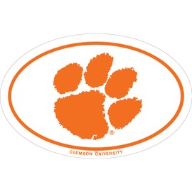 Euro Clemson Paw Magnet