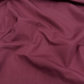 Ice Fabrics Cotton Polyester Broadcloth Fabric by The Yard - 60" Wide Soft & Breathable Fabric for Sewing - Broadcloth Fabric by The Yard for Apparel, Bedding, Curtains - Burgundy - 2 Yards