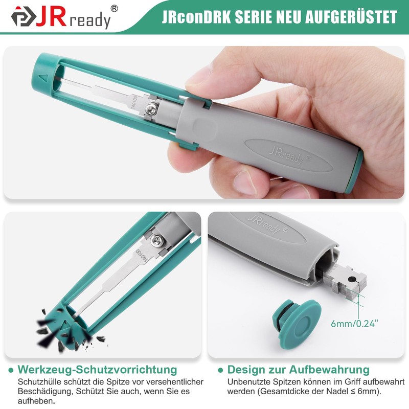 JRready JRconDRK21A10-01 Release Tool Kit with Protective Case Compatible with