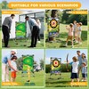 Golf Chipping Game Set – Double-Sided Mat with Stand, Fun