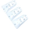 Tiardey 3 x Wall Mount, Adjustable Aluminium Flag Holder for