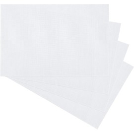 Pavilion Gift Company River Life Boat Patterned Set Of 4 PVC 17.75 x 11.75 Inch Placemats, Blue