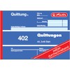Herlitz Receipt Pad 402, Self-Copying, A6 Landscape, 2 x 40
