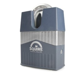 Henry Squire Warrior High-Security Closed Shackle 5 Pin Cylinder Padlock, 65 mm (Length) x 34 mm ((Width))