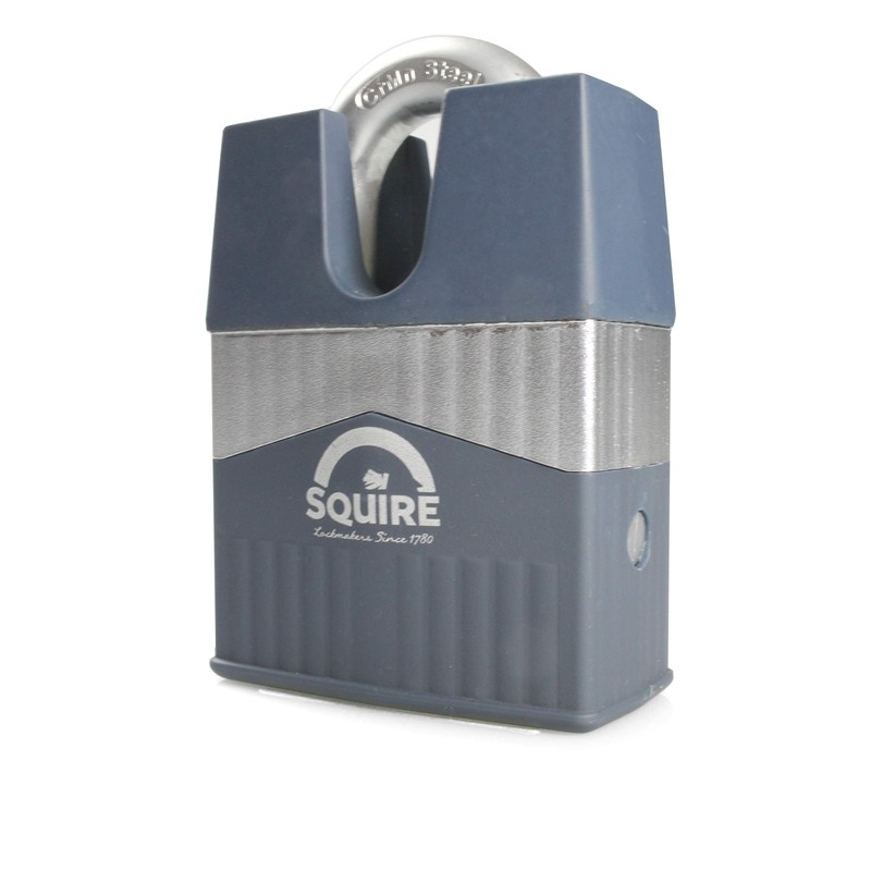 Henry Squire Warrior High-Security Closed Shackle 5 Pin Cylinder Padlock,