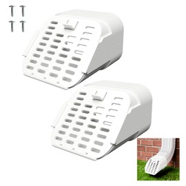 Furniok 2-Pack Gutter-Downspout Rodents Guard - Gutter Downspout Extension Accessory, Protect Your Gutter Downspout from Small Animals, Fit Type-A 2" x 3" Downspout Elbows (2"x3" (2-Pack))