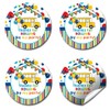 Amanda Creation Wheels On The Bus Thank You Sticker Labels