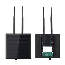 D5-2A 5W Solar Panel System for Rak4631 LoRa Module for DIY Meshtastic Meshcore LoRa Node Kits with 868MHz & 2,4g BLE Antenna