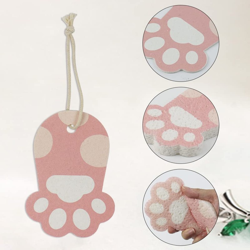 Ctpeng Kitchen Reusable Dish Cleaning Sponge Scrub Set of 2