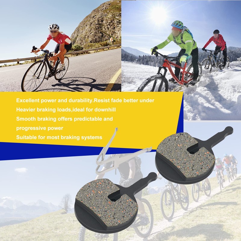 AHL Bicycle Semi-Metallic Disc Brake Pads for AVID BB5 BB-5