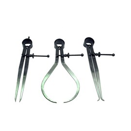 Proops Spring Caliper Set x 3 Internal External Dividing Dividers 8" 200mm. (W4105) Free UK Postage