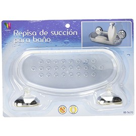 Noveltia Repisa de succión para baño HB-5670