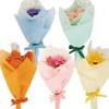 Yume Gift Bouquet Towel, 5 Colors, Senshu Towel, Flower Bouquet,