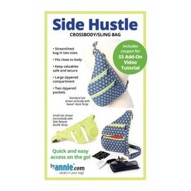 Generic PBA309 SIDE HUSTLE Quilting Pattern - Cotton Quilt - Mixed Color - One Size