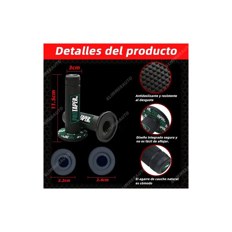 Puños Protaper Para Moto 78 Excelente Agarre Stunt Cross