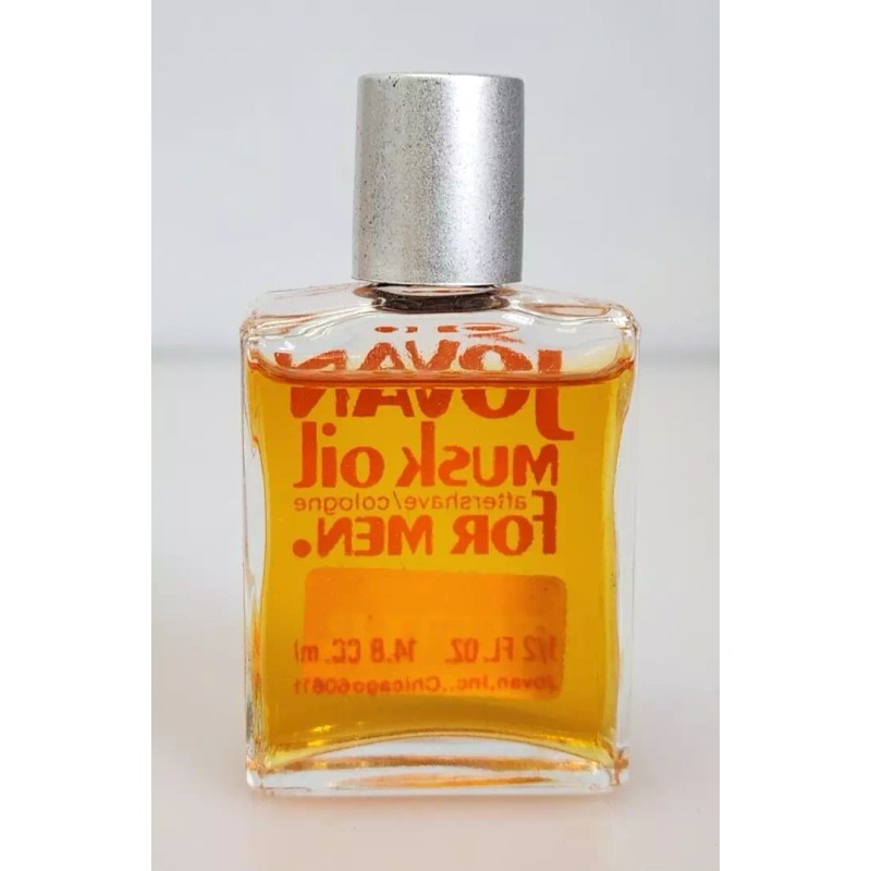 Jovan Vtg 1974 JOVAN MUSK OIL Men Aftershave Cologne 1/2
