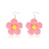 Flower Earrings for Women 3D Sunflower Dangle Earrings Dainty Stud