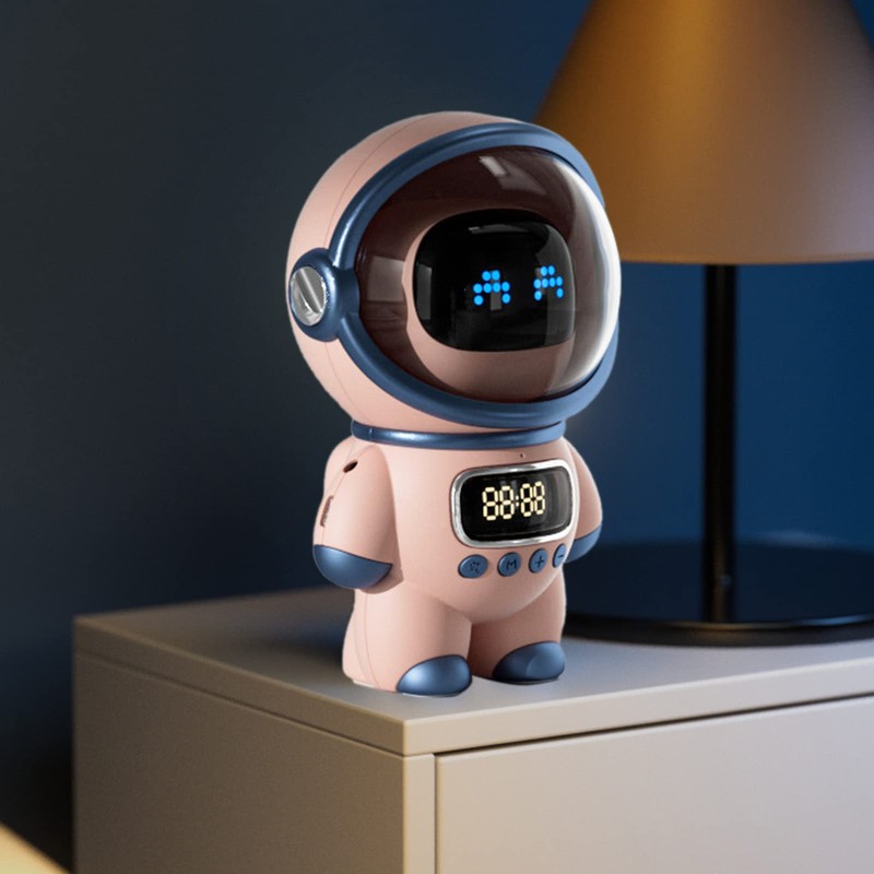 Garosa The Speaker AI Intelligent Voice Bluetooth Speaker Clock Alarm