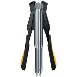 Proster Manual Hog Ring Plier Kit - Hog Ring Gun with 2500pcs Galvanized Steel Hog Rings for Auto Feed Fence Fastener Staple Plier Nailer for Pigpen Birdcage