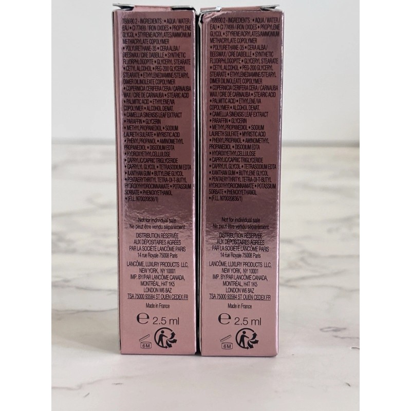 Lancôme 2X Lancome Lash Idole Lifting Volunizing Mascara 01 Glossy